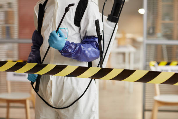Professional Biohazard technician working in Union, NH